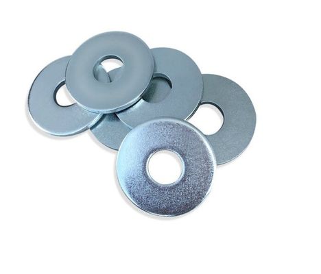 Lo zinco ha placcato le rondelle rotonde piane metriche piane di acciaio dolce delle rosette elastiche di DIN125A